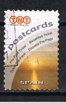 Stamps Spain -  TNT  Etiqueta pre-pago    Postcards
