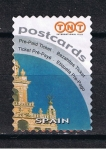 Sellos de Europa - Espa�a -  TNT  Etiqueta pre-pago    Postcards