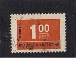 Stamps Argentina -  Valores