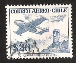 Stamps America - Chile -  CORREO AEREO CHILE