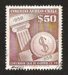 Stamps Chile -  CENTENARIO CAJA DE AHORROS EE. PP