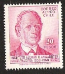 Stamps Chile -  CENTENARIO INTITULO ALEMAN DE VALDIVIA - CARLOS ANWANDTER