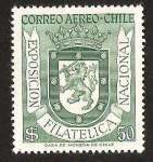 Stamps Chile -  EXPOSICION FILATELICA NACIONAL