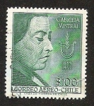 Stamps Chile -  GABRIELA MISTRAL