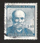 Stamps Chile -  DON DIEGO BARROS ARANA - CINCUENTENARIO DE SU MUERTE