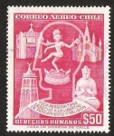 Stamps Chile -  DERECHOS HUMANOS