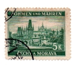 Sellos de Europa - Checoslovaquia -  ORIGINAL MILITARIA(Sellos de OCUPACION Alemana) 1939-1945