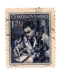 Stamps Czechoslovakia -  AGRICULTURA e INDUSTRIAS(Medicina)