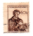Stamps Czechoslovakia -  AGRICULTURA e INDUSTRIAS
