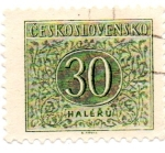Stamps Czechoslovakia -  TIMBRE-TAXE