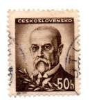 Stamps : Europe : Czechoslovakia :  -1945-47-