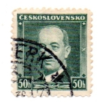 Stamps Czechoslovakia -  PRESIDENTE.BENES-1936
