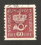 Stamps Sweden -  emblema de correos
