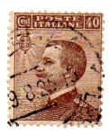 Stamps Italy -  1906-08-VICTOR EMANUEL.III