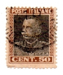 Stamps Italy -  1927-29.VICTOR EMANUEL III...