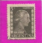 Sellos de America - Argentina -  Eva Peron