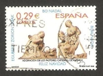 Stamps Spain -  4278 - Navidad, Adoración de los pastores