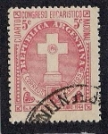 Stamps : America : Argentina :  Cuarto Congreso Eucaristico Nacional