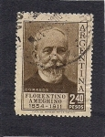 Stamps Argentina -  Florentino Ameghino