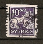 Stamps Sweden -  Leon de los Vasa.