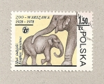 Stamps Poland -  Zoo de Varsovia