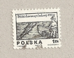 Sellos de Europa - Polonia -  Pescadores siglo XIV