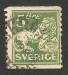 Stamps Sweden -  León de Vasa