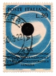 Stamps Italy -  ANIVERSARIO FESTIVAL INTERNACIONAL CINEMATOGRAFICO..VENECIA