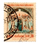 Stamps Italy -  CONCILIO-ECUNEMICO VATICANO II-1962