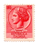 Sellos de Europa - Italia -  SERIES-1953-54 Y 57