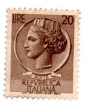 Stamps Italy -  SERIES-1953-54 Y 57
