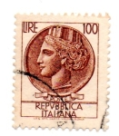 Stamps : Europe : Italy :  SERIES-1953-54 Y 57