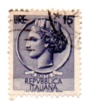 Stamps Italy -  SERIES-1953-54 Y 57