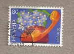 Stamps Switzerland -  Centenario teléfono