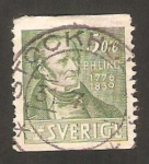 Stamps Sweden -  centº de la muerte de p. h. ling