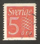 Stamps Sweden -  cifra