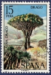 Stamps Spain -  Flora