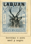 Stamps : Asia : Malaysia :  Isla Lubuan Edicion1893
