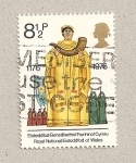 Stamps United Kingdom -  Real Festival de Gales