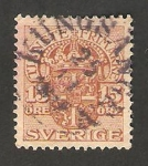Stamps Sweden -  sello de servicio