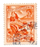 Sellos del Mundo : Europa : Yugoslavia : 2º SERIE-1952-53-(Tipo 1950-51)