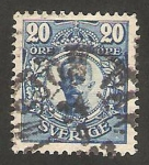 Stamps Sweden -  gustave V