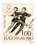 Stamps Yugoslavia -  1968-10ºJEUX OLYMPIQUES d' a GRENOBLE