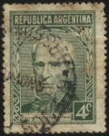 Sellos de America - Argentina -  Almirante Guillermo Brown. 1777 – 1857. Primer almirante de la fuerza naval de la Argentina.