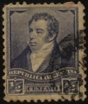 Stamps America - Argentina -  General Bernardino Rivadavia.