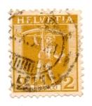 Stamps Switzerland -  1907-HELVETIA-1917-WALTER TELL