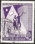 Stamps Chile -  PRO - AÑO MUNDIAL DEL REFUGIADO.