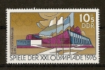 Sellos del Mundo : Europa : Alemania : DDR / 21 Juegos Olimpicos de Montreal.