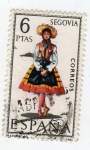 Stamps Spain -  Trajes Típicos. Segovia