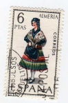 Stamps : Europe : Spain :  Trajes Típicos. Almería